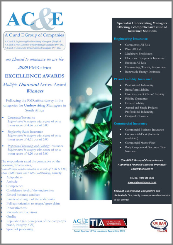 Africa Rope Access PMR Africa Excellence Award