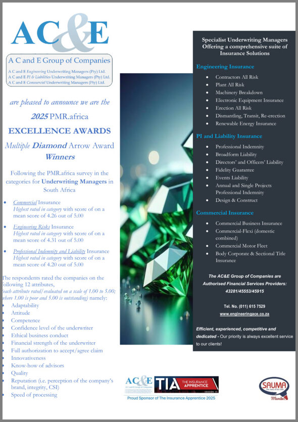 Africa Rope Access PMR Africa Excellence Award
