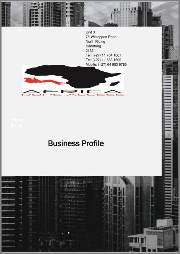 Africa Rope Access Business profile